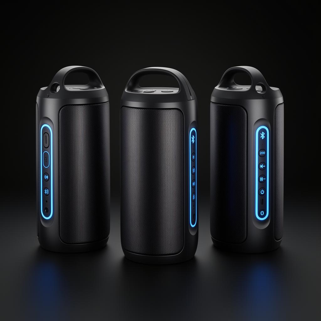 Boobix 3 Lautsprecher Ansichten